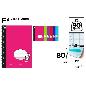 CUADERNO BASIC PP Fº 80 HOJAS 4 MM 90 G/
