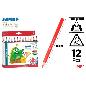 LAPICES DE COLORES TRIANGULARES JUMBO 12