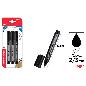MARCADOR PERMANENTE NEGRO PACK AHORRO 3