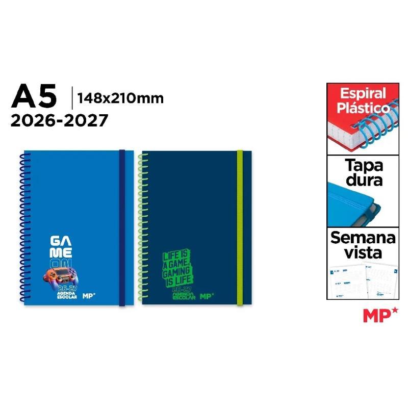 AGENDA ESCOLAR A5 SV TAPA DURA 26/27