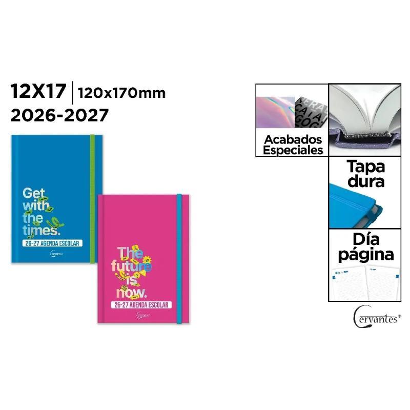 AGENDA ESCOLAR 12*17 DIA PAGINA TD 26/27