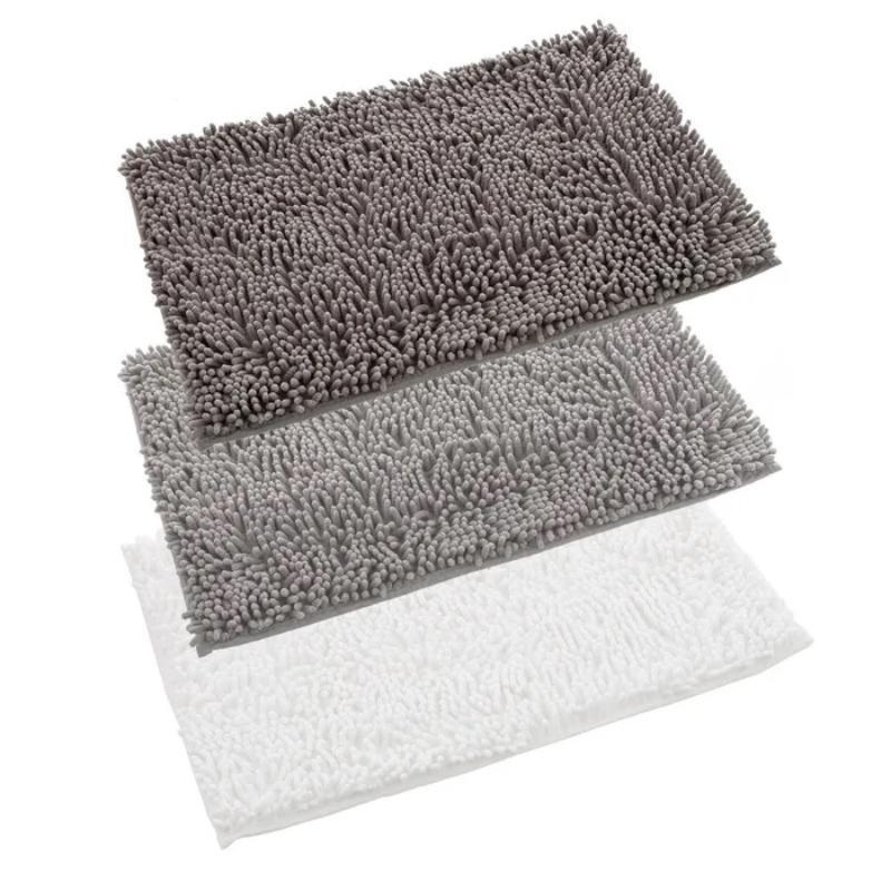 ALFOMBRA BAÑO CHENILLA 3/C POLIESTER 60X40 CM