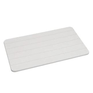 ALFOMBRA BAÑO DIATOMITA GRIS CLARO 39X60 CM