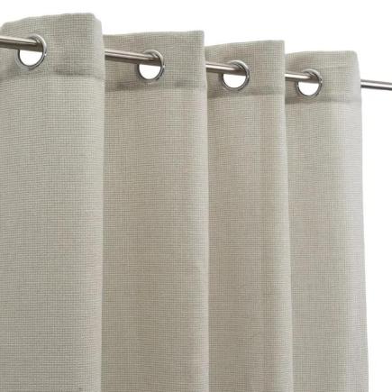 CORTINA FAUX COTTON TEÑIDO CUADRILE 140X260 CM