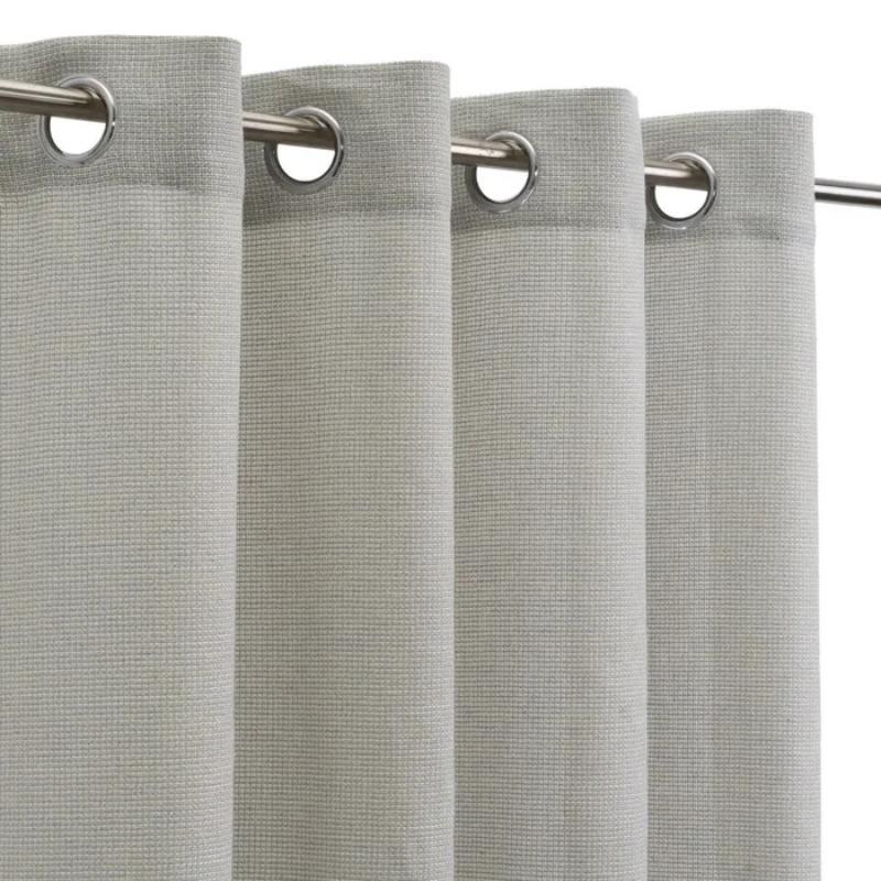 CORTINA FAUX COTTON TEÑIDO CUADRILE 140X260 CM