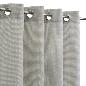 CORTINA FAUX COTTON TEÑIDO CUADRILE 140X260 CM