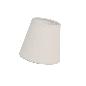 PANTALLA LAMPARA POLIESTER-PP BEIGE 13X9X12 CM