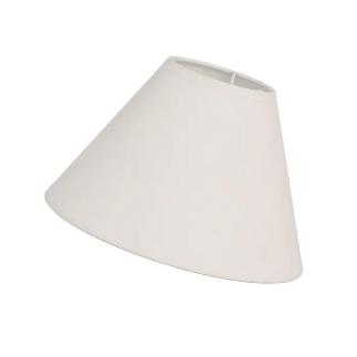 PANTALLA LAMPARA POLIESTER-PP BEIGE 22X9X15 CM