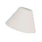 PANTALLA LAMPARA POLIESTER-PP BEIGE 22X9X15 CM