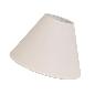 PANTALLA LAMPARA POLIESTER-PP BEIGE 25X10X18 CM