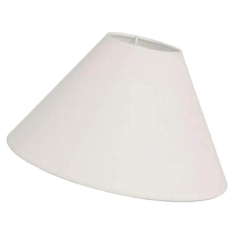PANTALLA LAMPARA POLIESTER-PP BEIGE 30X10X19 CM