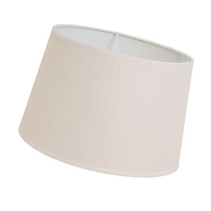 PANTALLA LAMPARA POLIESTER PP BEIGE 29X25X19 CM