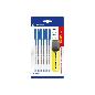 BOLIGRAFO AZUL BISMARK 6 UDS+ MARCADOR
