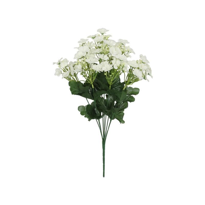 RAMO VIOLETAS X9-45 CM BLANCO