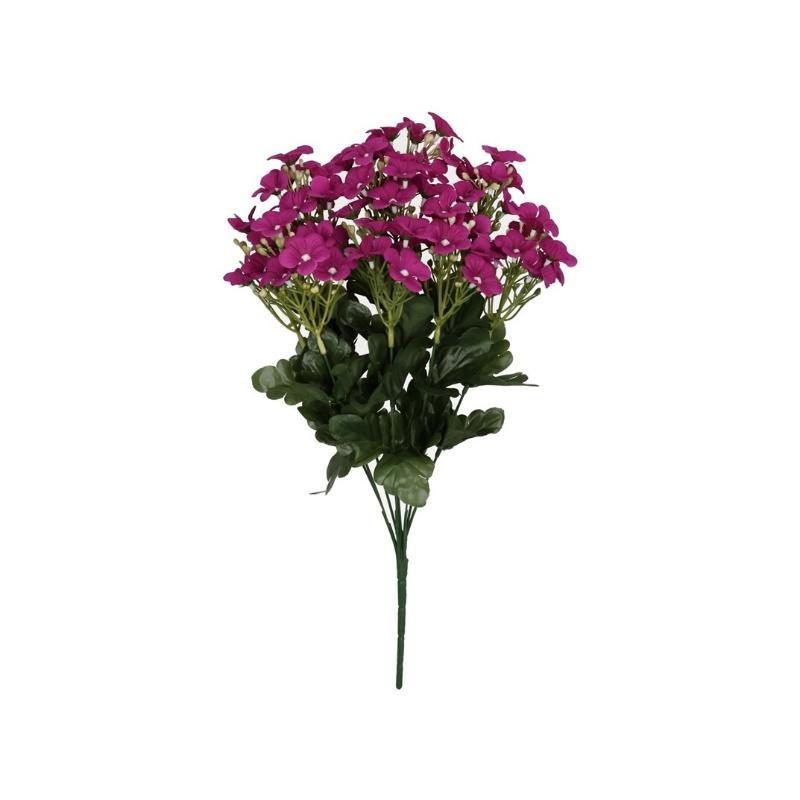 RAMO VIOLETAS X9-45 CM FUCSIA