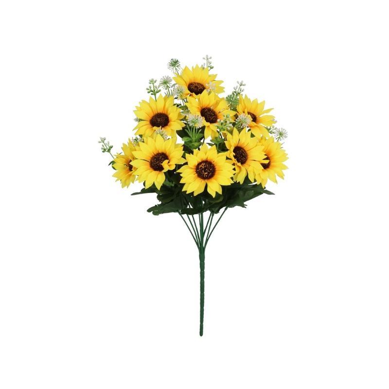 RAMO GIRASOL X9-44 CM AMARILLO