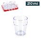 VASO FORTE 210 ML PS TRANSPARENTE