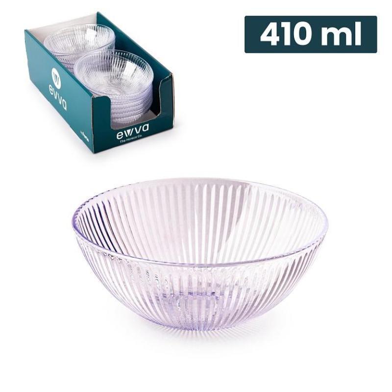 CUENCO CRISTALLO 13 CM 410 ML TRANSPARENTE