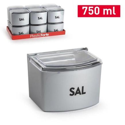 SALERO CON TAPA PS PLATA
