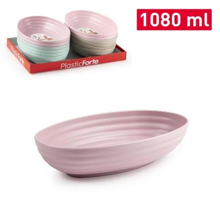 BANDEJA CLASSIC OVAL 1080 ML SURT VRM