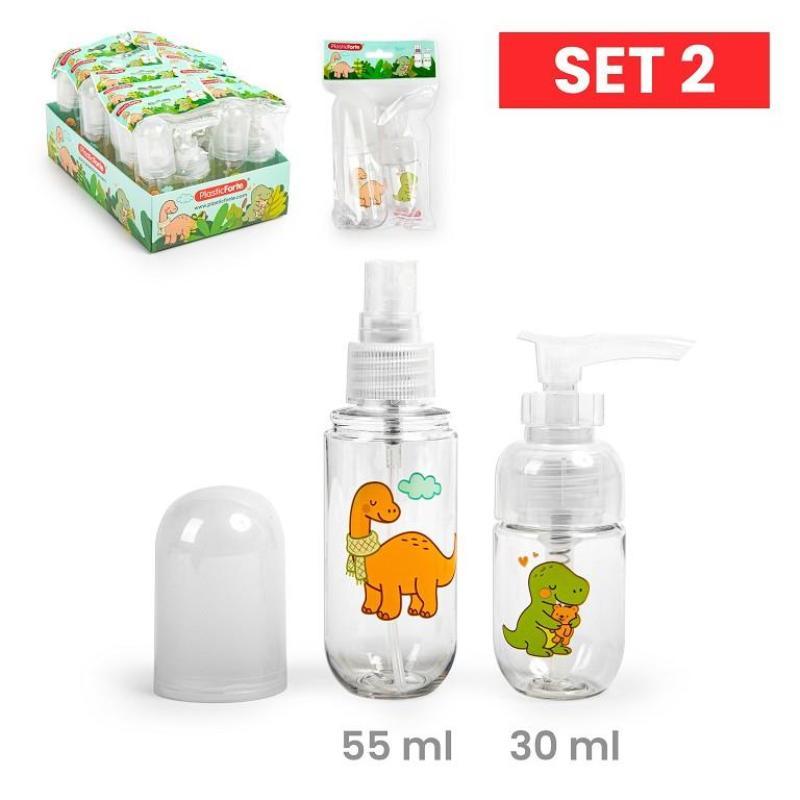SET DOSIFICADOR 30 ML + BOTELLA55 ML INFANTIL