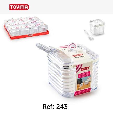 AZUCARERO TOYMA TRANSPARENTE