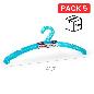 PACK 5 PERCHAS SLIM PS AZUL TRASLUCIDO