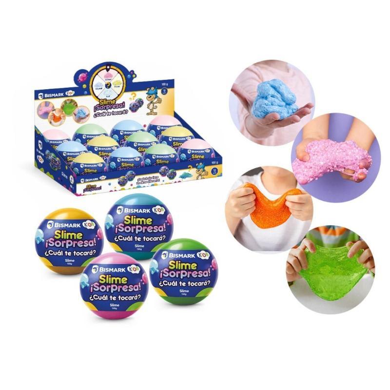 SLIME BOLA SORPRESA 150 GRS