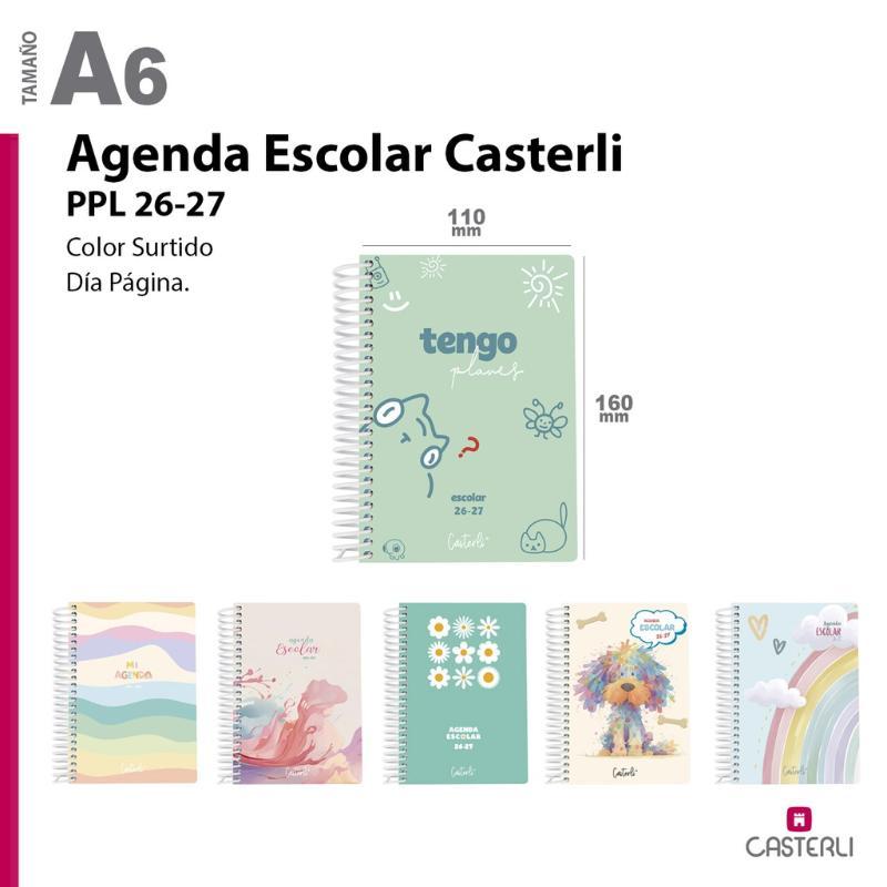 AGENDA ESCOLAR CASTERLI 26-27 PPL DIA PAGINA 272 PAG SURT