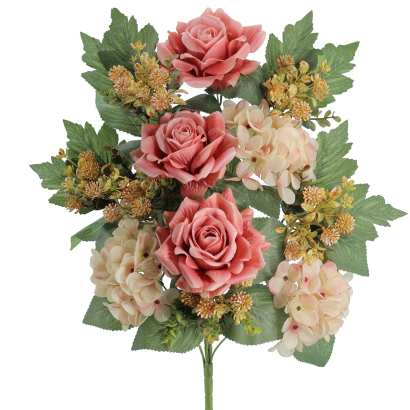 PALMA HYDRANGEA ROSAS SIENA