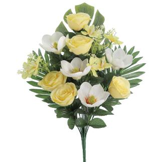 PALMA ROSAS CAPULLOS LILIUM AMARILLO