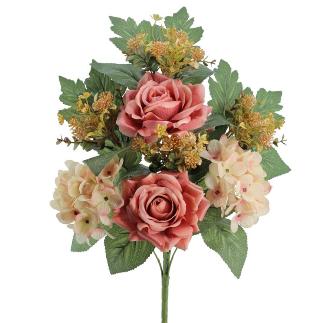PALMA HYDRANGEA ROSAS SIENA