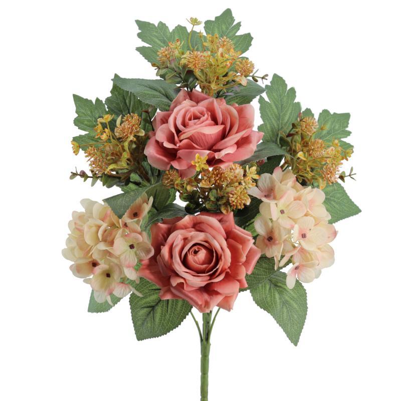 PALMA HYDRANGEA ROSAS SIENA