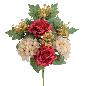 PALMA HYDRANGEA ROSAS ROJO