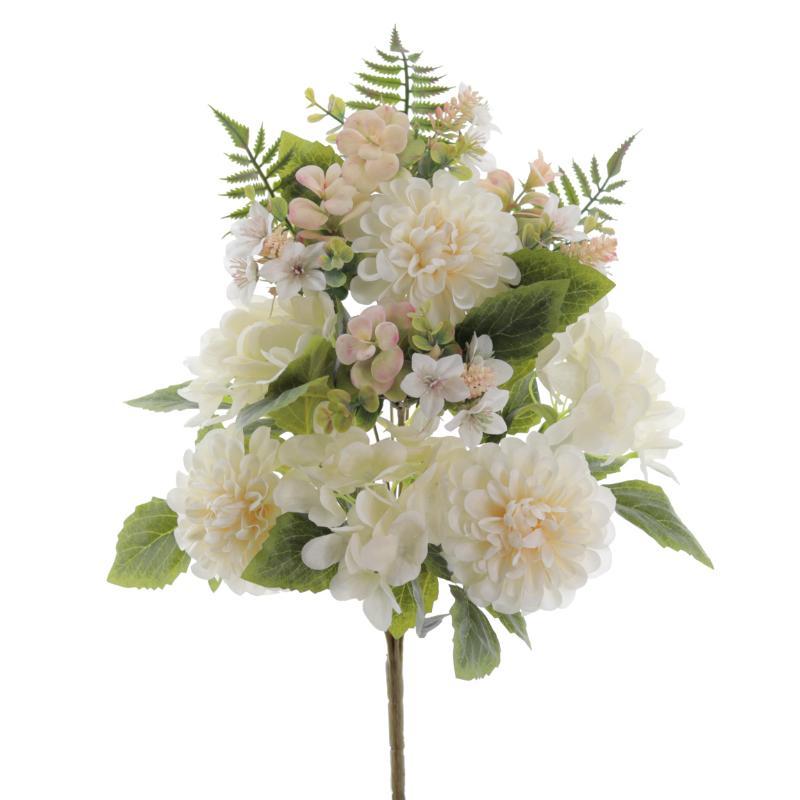 PALMA ZINNIAS HORTENSIAS CREMA