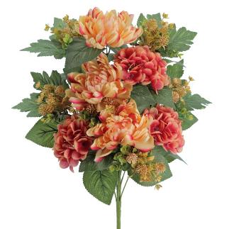 PALMA HYDRANGEA MUM CORAL