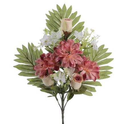 PALMA ROSAS ZINNIAS SIENA