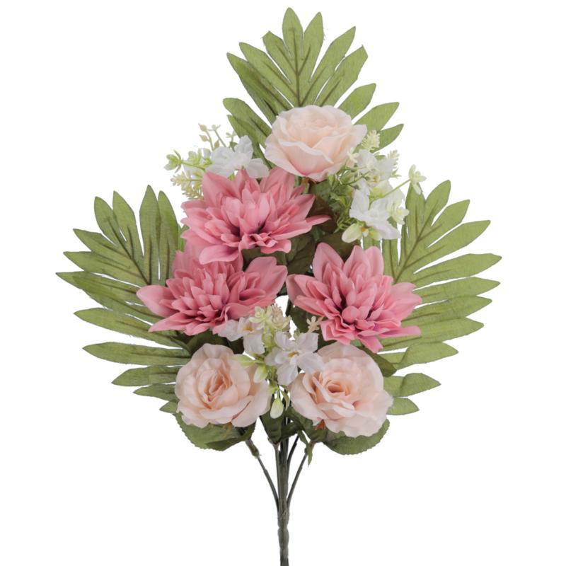 PALMA DAHLIAS ROSAS ROSA