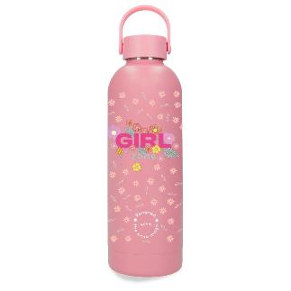 BOTELLA TERMICA 500 ML GIRL ZONE ROSA