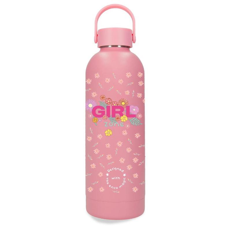 BOTELLA TERMICA 500 ML GIRL ZONE ROSA