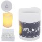 VELA LED Y CERA 5X6.5 CM
