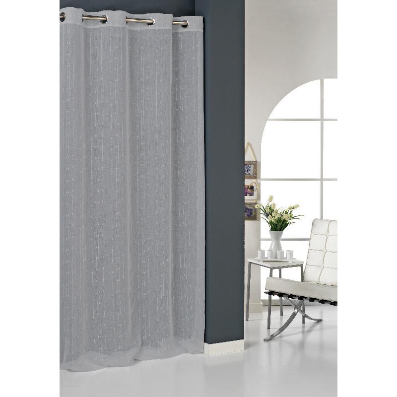 CORTINA MUJJI 140X265 CM ALBA GRIS 23
