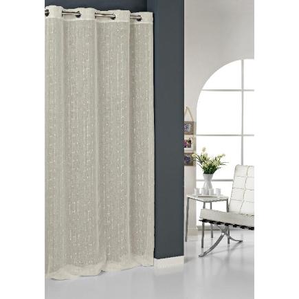 CORTINA MUJJI 140X265 CM ALBA NATURAL 65