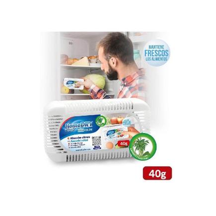 ABSORBE OLORES NEVERA CARBON DE BAMBU 40 G.
