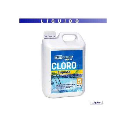 CLORO LIQUIDO 5 LITROS