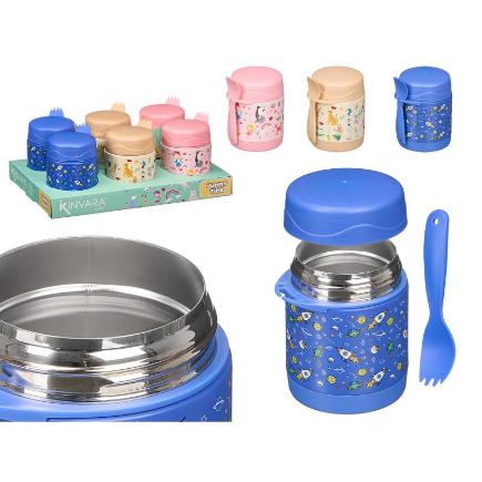 TERMO COMIDA INFANTIL SURT 3 COL 400 ML
