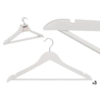 SET 3 PERCHAS BLANCAS