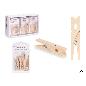 SET 9 PINZAS MADERA NATURAL GRD