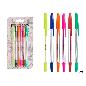 SET 6 BOLIGRAFOS NORMALES FLUOR