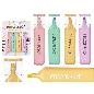 SET 4 FLUORESCENTES GRANDES PASTEL